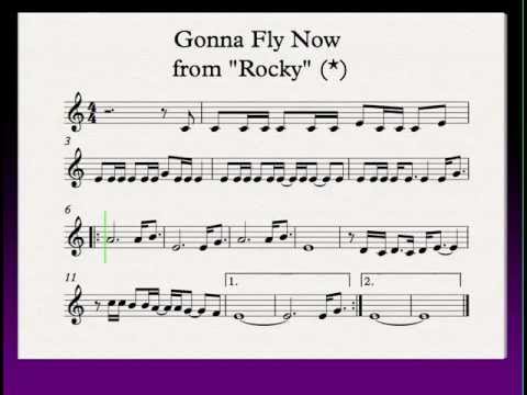 rocky theme song trombone sheet music