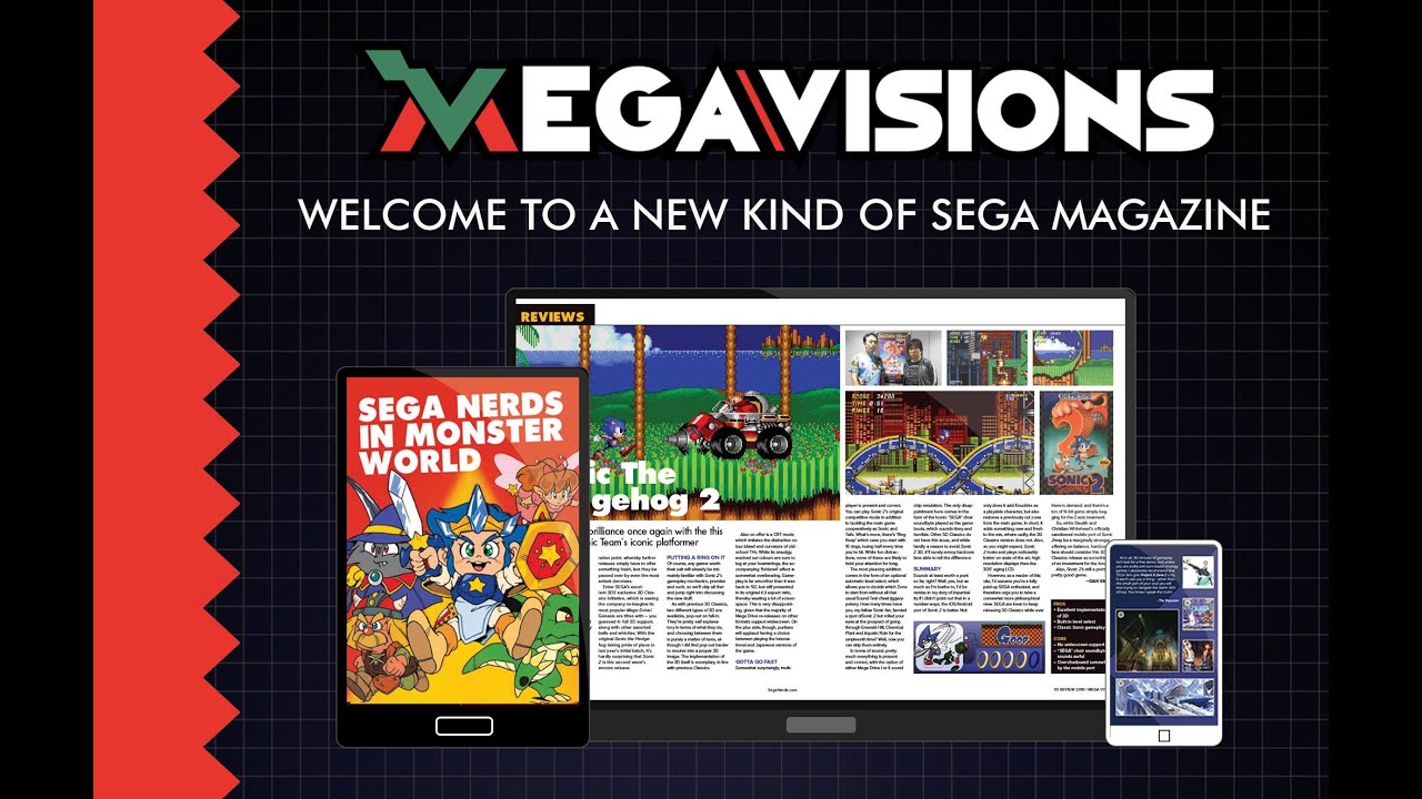 Mega Visions zero issue app update