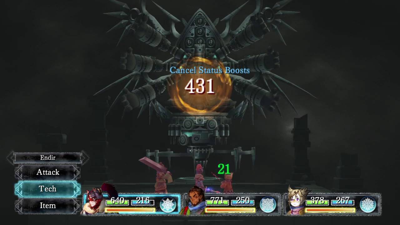 I am Setsuna - Optional Boss: Ruler of Time