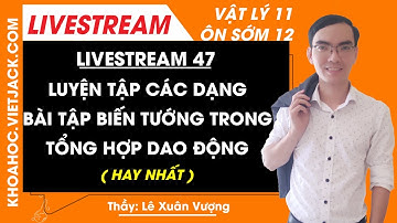 Luyện tập các dạng bài tập biến tướng trong tổng hợp dao động - Vật lý 12 - Thầy Lê Xuân Vượng