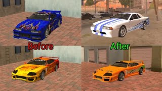 Cara Memasang Texture Paintjob Menjadi Fast And Furious || #gtasaandroid