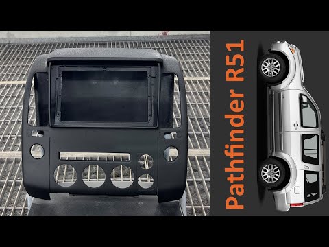 Фирменная кастомная рамка M.A.Customs для Nissan Pathfinder R51