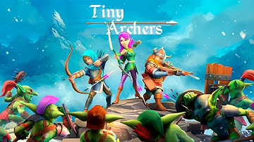 Tiny Archers: How to kill the Skeleton Lord-Tiny Archers Gameplayحامي القلاع-دفاع عن البرج