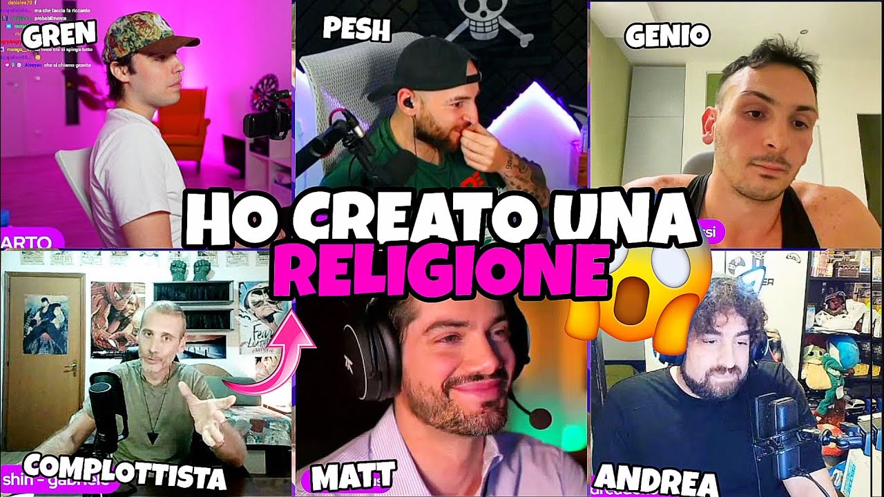DIBATTITO CON IL PIÙ GRANDE COMPLOTTISTA MAI ENTRATO IN LIVE!!🔥🎪