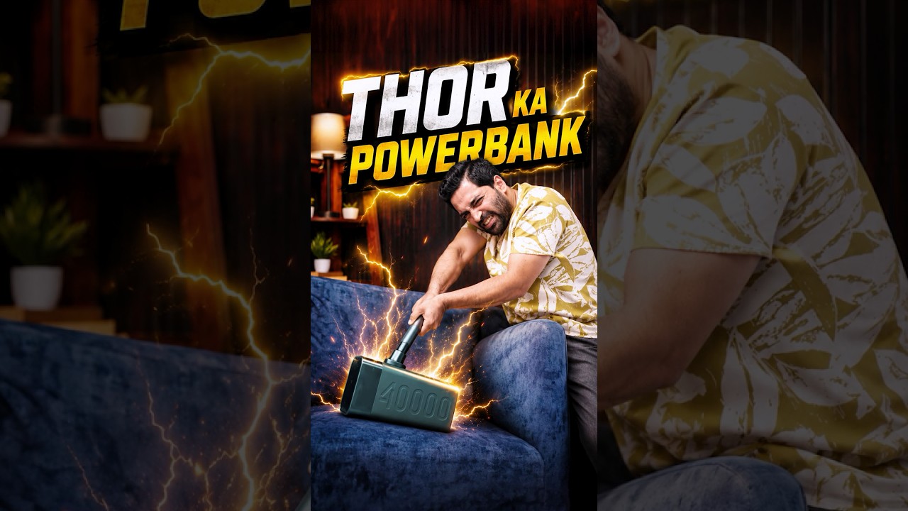 Thor Wala Powerbank ⚡ #shorts