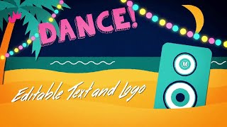 Summer Beach Party Promo After Effects Templates