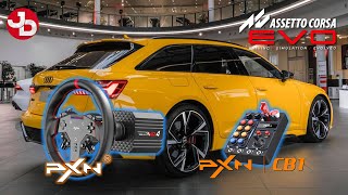 My VERY FIRST RACE on PXN VD4 Direct Drive Wheel | Assetto Corsa EVO @PXN_official
