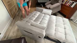 Why Is Everyone Buying THis Convertible Sofa Bed HOWCOOL 3 in 1 Sofa Bed REVIEW