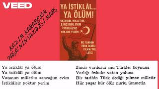 Kazim Karabeki̇ri̇n Yazdiği Marş : \