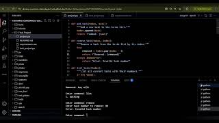 To-Do List - Final Project for CS50's Introduction to Programming with Python course. Thank you!