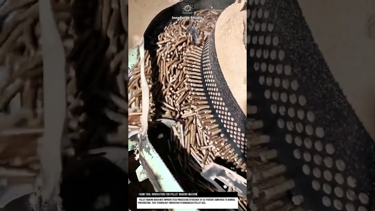 Farm tool innovation for pellet making machine technology in feed processing