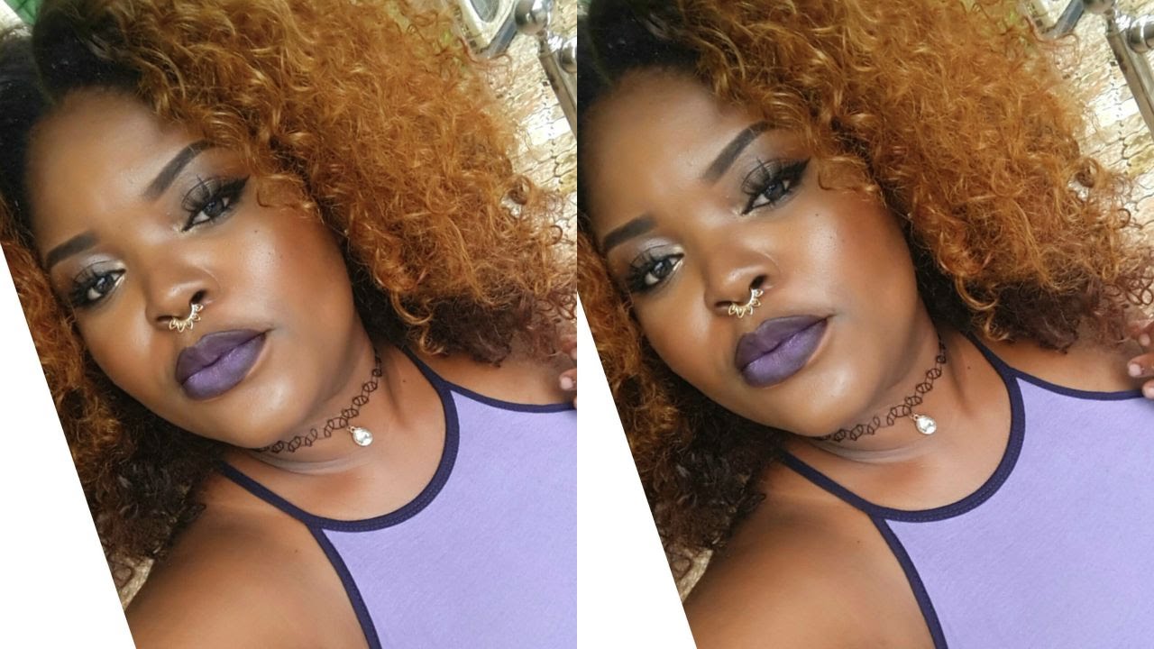Fall makeup look 1 purple vamp  youtube Fall makeup look 1 purple vamp  youtube