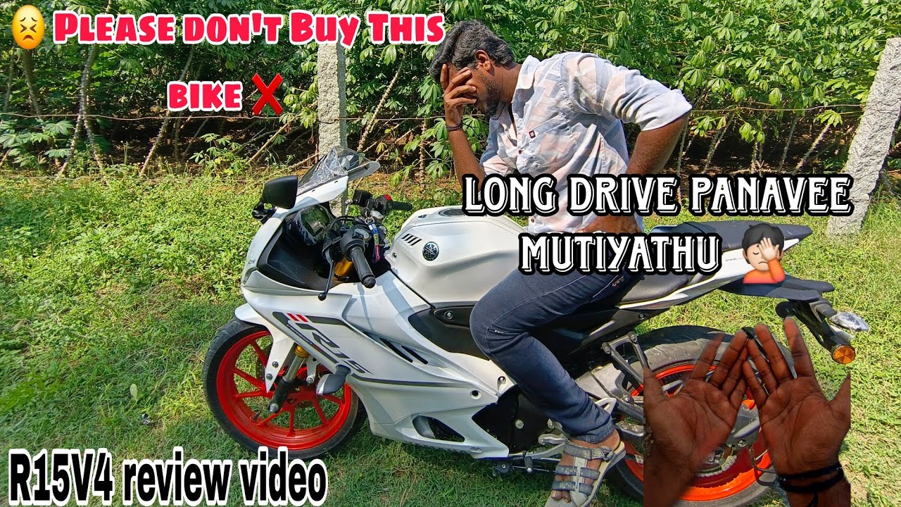 R15V4 review Tamil | don't Buy This bike ❌ | don't drive speed 🚫 | wearing helmet ✅| Yamaha|