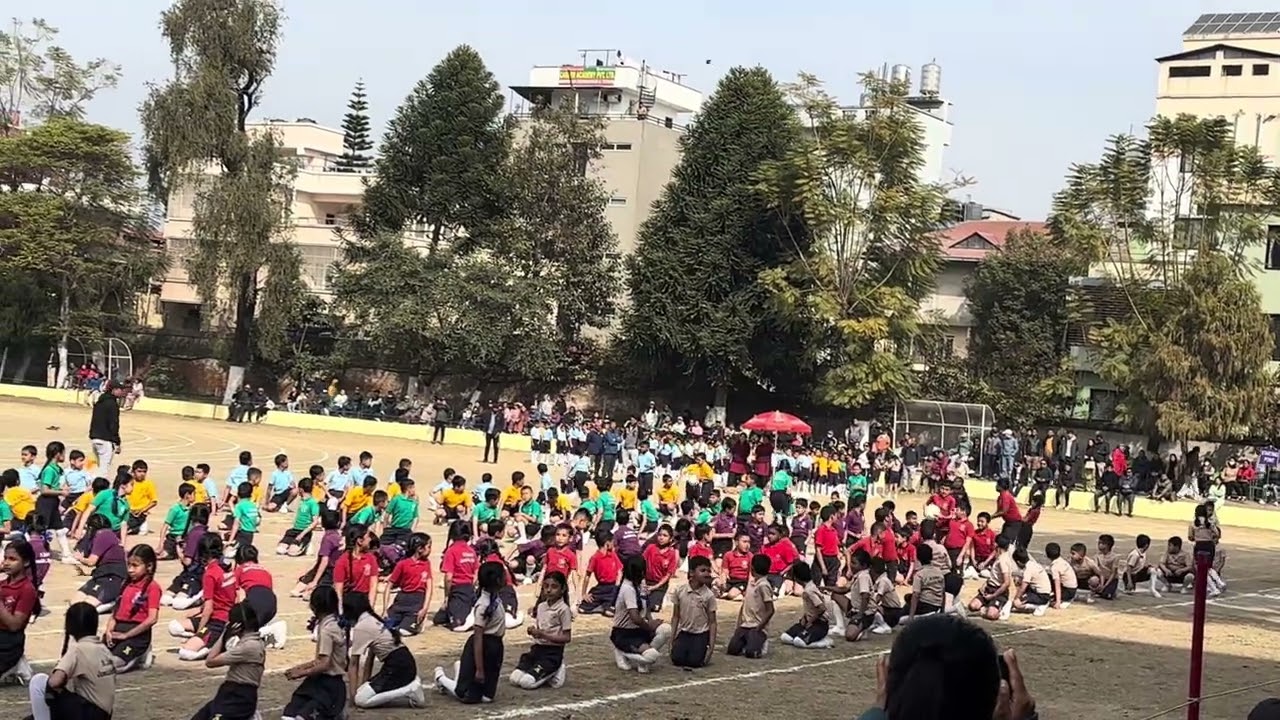 Ball Passing Game SXJ / Junior Sports Day 2026 / St.Xavier school Jwalakhel / Ivaan Pajiyar 