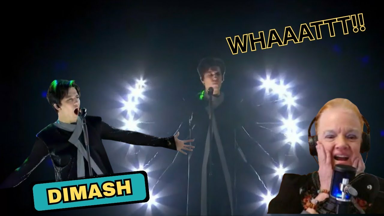 Singer's reaction: OLIMPICO by DIMASH QUDAIBERGEN