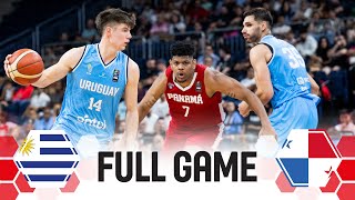 Uruguay v Panama | Full Basketball Game | FIBA AmeriCup 2025 Qualifiers