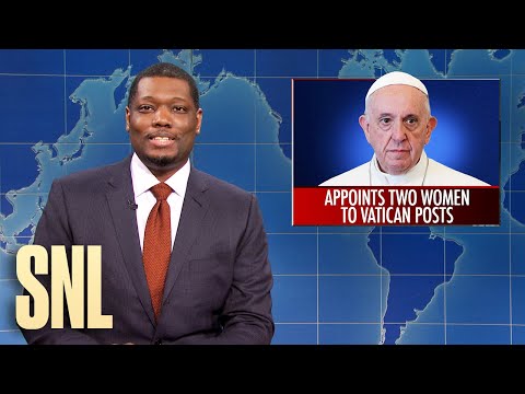Weekend Update: The Pope Appoints Women & Aunt Jemima Changes Name - SNL