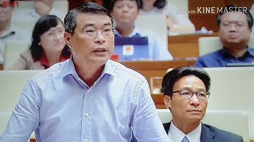 Thống đốc ngân hàng Lê Minh Hưng trả lời chất vấn tiền tệ QH 6/6/2019