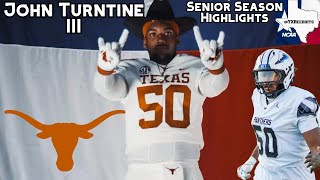 TEXAS LONGHORNS Commit JOHN TURNTINE III | North Crowley High School | ESPN 300 Senior OL Highlights