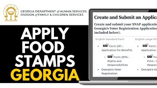 How to Apply for Food Stamps in Georgia 2025 (Step-by-Step)