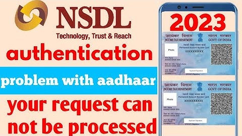 your request cannot be #processed pan card #NSDL |🔥 please try after #sometime #pancard apply online