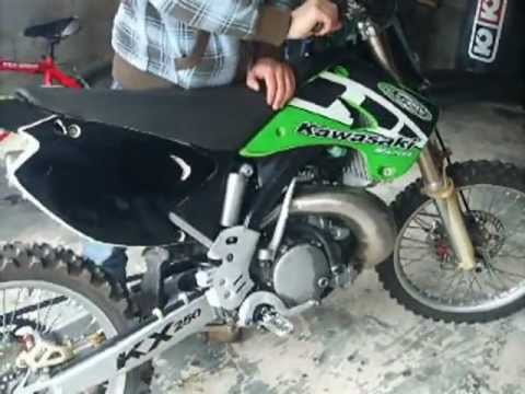 moto kawasaki 2 tempos