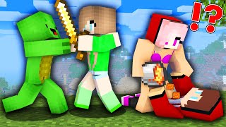 Maizen Girls Pranked JJ and Mikey in minecraft