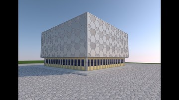 Tutorial ARCHICAD 22 Membuat Pattern Fasade Menggunakan CURTAIN WALL TOOL