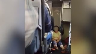 Woman Has Bizarre Breakdown on Airplane Before It Even Takes Off
