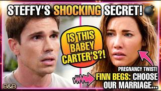 Finn Begs Steffy to End the Surrogacy Plan—But She’s Hiding a Huge Secret! #BoldAndBeautiful