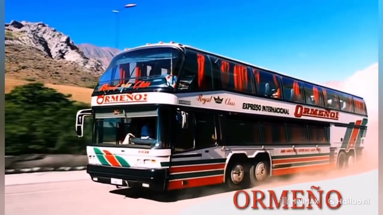 Expreso Internacionál Ormeño - Buses de Neoplan y ganador de 2 Récord Guinnes 