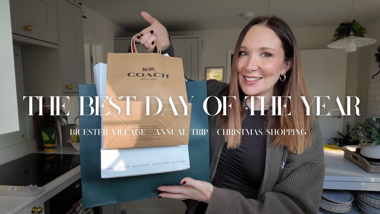 I CAN'T BELIEVE THIS HAPPENED | Annual Bicester Village Shopping Trip | Emotional Full Circle Moment