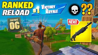 Fortnite Reload | High Kill Solo RANKED Wins Gameplay (Fortnite Chapter 7)