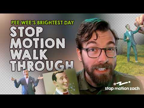 How I Animated Pee Wee becoming Green Lantern in Stop-Motion