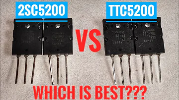 This video is about  TTC5200 VS 2SC5200 .