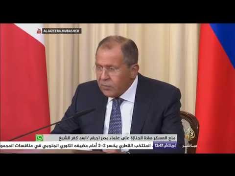 لافروف:الأمريكيون اعترفو بعجزهم عن سحب قوات المعارضة بعيدا عن الكاستيلو