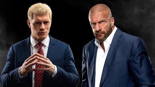 Triple H Vs Cody Rhodes--Wwe Vs Aew Custom Promo
