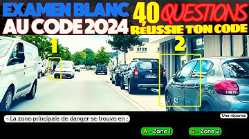 Test au code de la route - 40 Questions à l