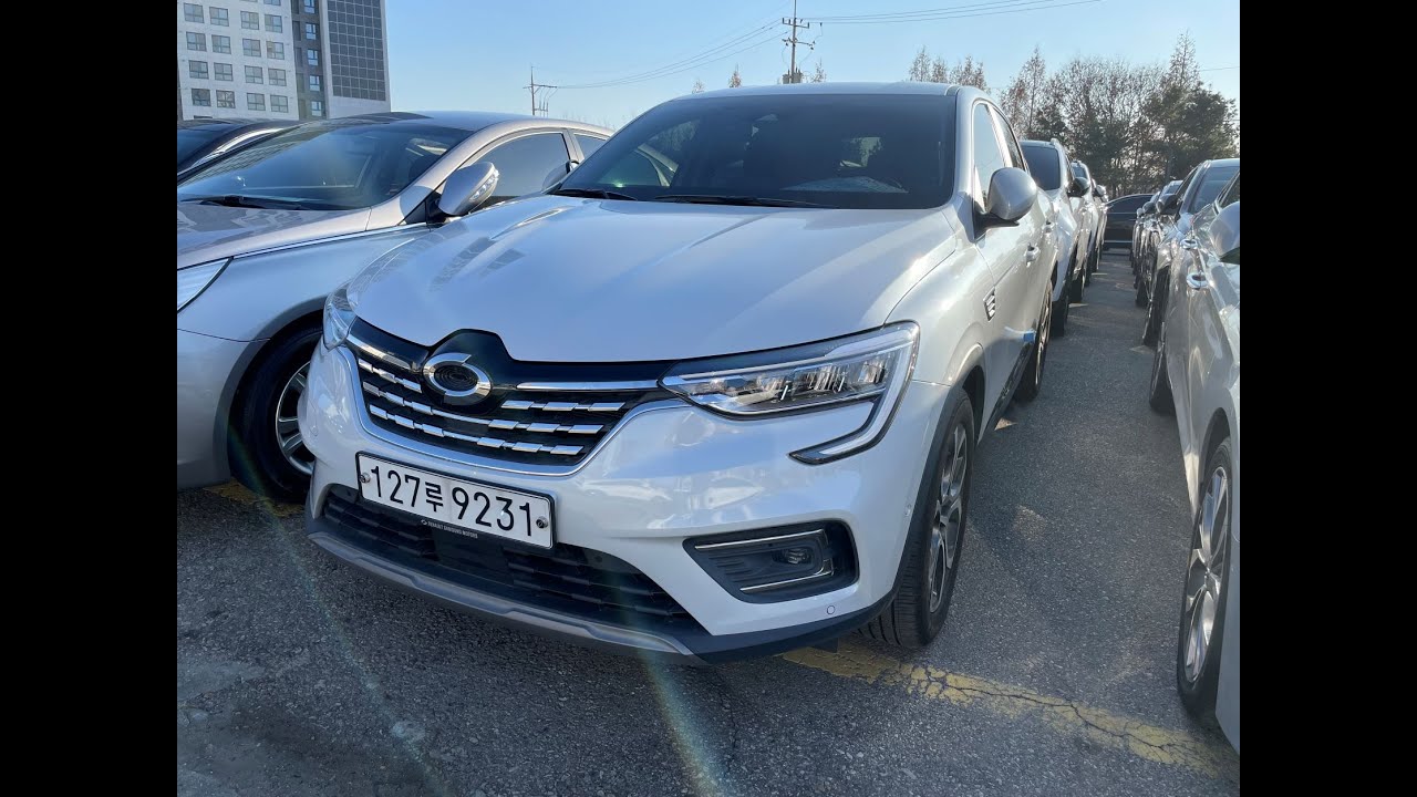 Авто из Кореи. Самсунг XM3 (Рено Аркана) 2020 год апрель 1.3сс TCe 152 ...