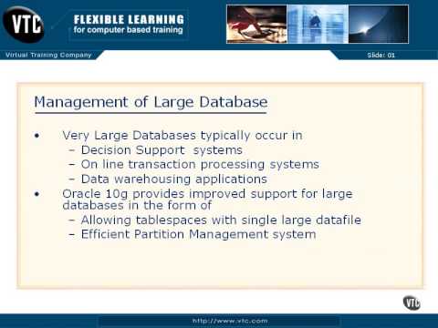 09 01 Management of Large Database