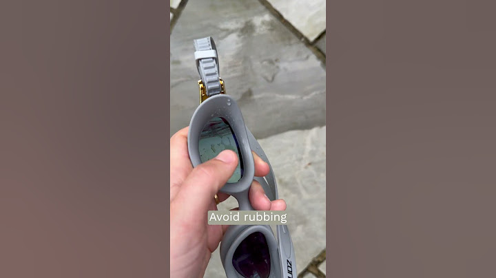 How To Look After Your Swim Goggles