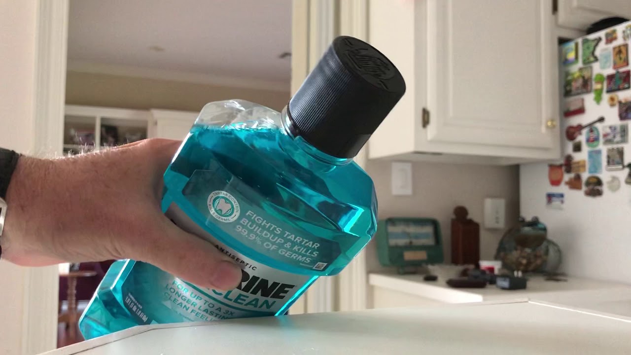 Listerine bottle cap fix - YouTube