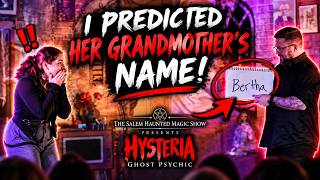 Details A Quick Teaser from the Show -  The Salem Haunted Magic Show Update