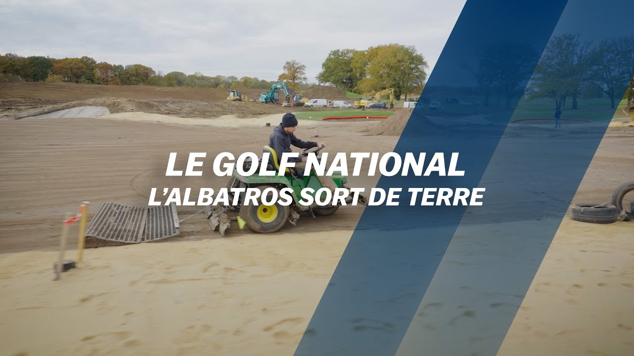 Le Golf National : L'Albatros sort de terre