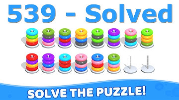 Color Hoop Stack - Level 539