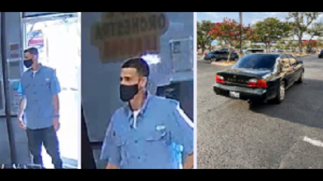 Police, Crime Stoppers seek suspect in robbery of music store - YouTube
