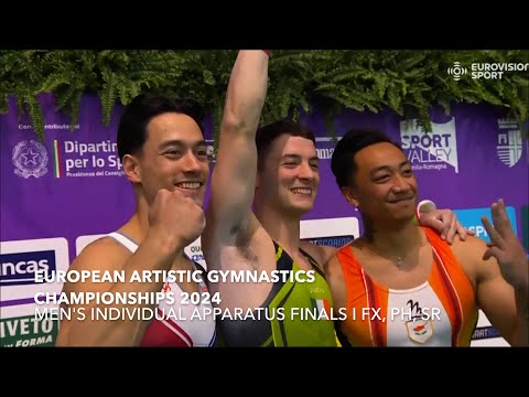 36th European Men's Artistic Gymnastics Championship 2024 RIMINI : Apparatus Finals FX, PH, SR