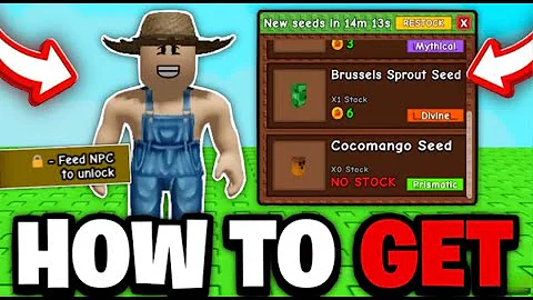 How To FEED NPC FOOD & UNLOCK TIER 2 SHOP In Grow A Garden! (FAIRY EVENT) Roblox