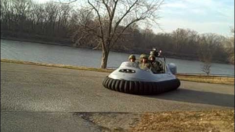 Military Hovercraft Video - Neoteric LCAC Trainer