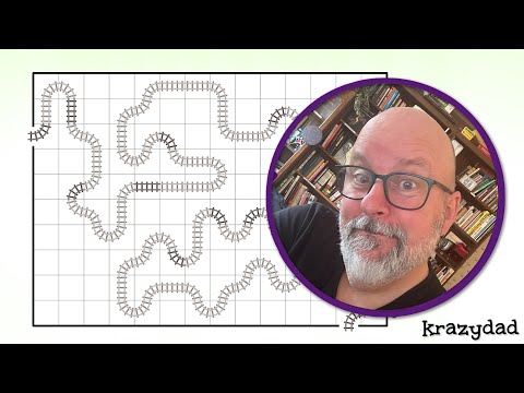 All about Train Tracks puzzles by Krazydad